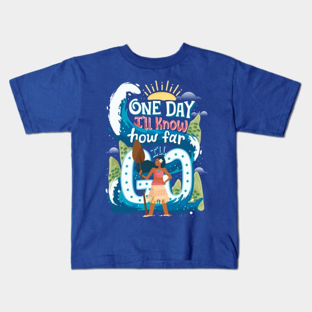 The ocean chose me Kids T-Shirt by risarodil